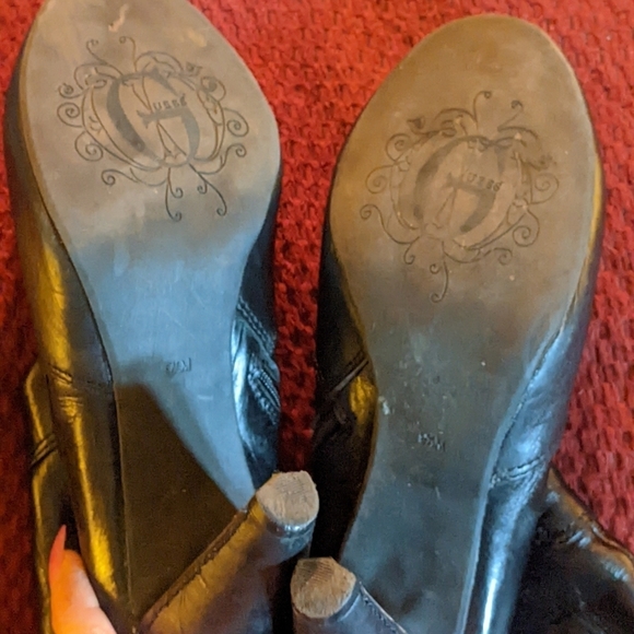 Guess knee high leather boots size 9.5M - Picture 7 of 10